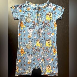 Charlie’s Project/Little Snuggles Disney Magical Haunting Shorty Romper
